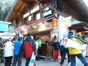 Après-ski presso il ristorante Wilde Grube alla stazione a valle