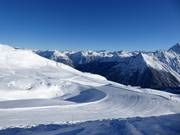 Ampia e facile discesa Gargellner Köpfe