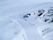 Parte centrale della discesa Mittelberg