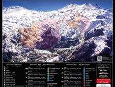 Mappa delle piste Nevados de Chillán