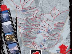Mappa delle piste Retallack Alpine Adventures - New Denver