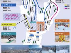 Mappa delle piste Kotobiki Forest Park