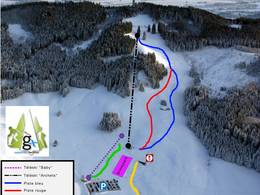 Mappa delle piste Mont Gibloux