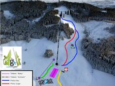Mappa delle piste Mont Gibloux