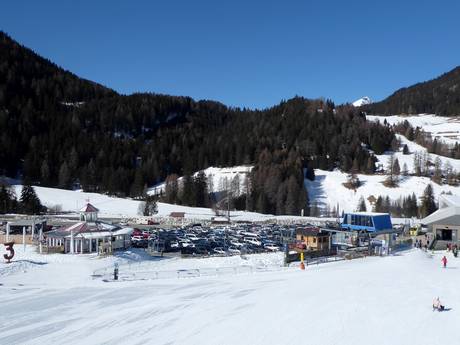 Tiroler Oberland: Accesso nei comprensori sciistici e parcheggio – Accesso, parcheggi Nauders am Reschenpass - Bergkastel
