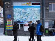 Mappa dettagliata delle piste con informazioni operative al Sillerenbühl