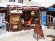 Tipico piccolo bar nell'Espace Diamant.