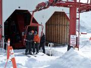 Durante la salita, gli ospiti vengono sempre assistiti.