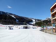 Area di esercitazione davanti alla Skistar Lodge