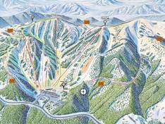 Mappa delle piste Monarch