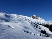 Piste presso la seggiovia Saxner