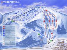 Mappa delle piste Arnsberg
