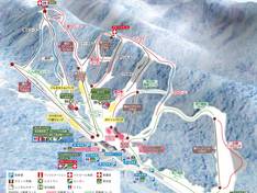 Mappa delle piste Hodaigi Resort - Minakami