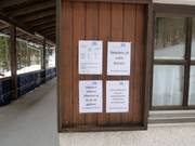 Informazioni presso la sciovia Hotelhanglift