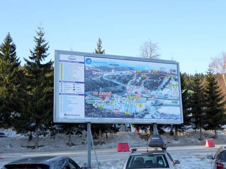 Polonia: Orientamento nei comprensori sciistici – Orientamento Zieleniec