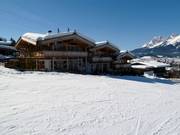 Chalet direttamente sulla pista di rientro a valle