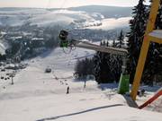 Cannone da neve al Fichtelberg