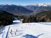 Vista sulla pista difficile Falzeben II