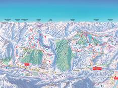 Mappa delle piste Brandnertal - Brand/Bürserberg
