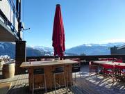 Brasserie Dahu alla stazione a valle