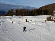 Piste da fondo nel centro di sci nordico Viote