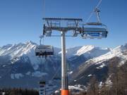 Goldried II - 6pers.| Seggiovia ad alta velocità (ad agganc. autom.) con cupola di prot. e riscald. sedile