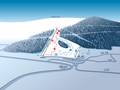 Mappa delle piste Filipovice Skipark