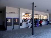 Area casse curata presso la stazione a valle Silverjet 1