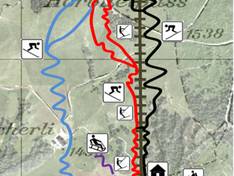 Mappa delle piste Ottenleue - Sangernboden