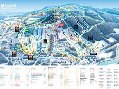 Mappa delle piste Kläppen