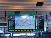 Tabellone informativo stazione a valle Bramberg