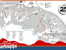 Mappa delle piste Asessippi