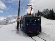 Tramway du Mont Blanc - Ferrovia a cremagliera