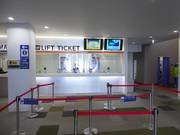 Area casse molto curata a Grand Hirafu