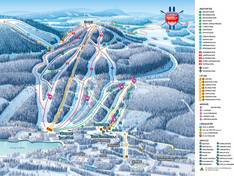 Mappa delle piste Hassela