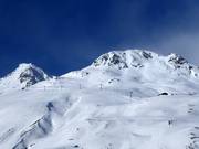 Vista sulle piste superiori al Wilden Mannle