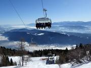 Wörthersee 6er Family-Jet - 6pers.| Seggiovia ad alta velocità (ad agganc. autom.) con cupola di prot. e riscald. sedile