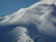 Pista appena preparata ad Adelboden