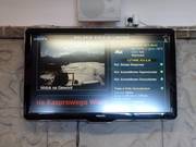 Tabellone informativo alla stazione a monte