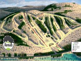 Mappa delle piste Porcupine Mountain