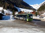Skibus nella Valle Aurina