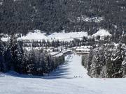 Parte superiore della discesa Showoff