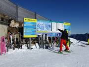 Tabellone informativo al Brauneck