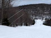 Innevamento con lance nell’area sciistica Killington