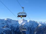 Panoramabahn Sechszeiger - 6pers.| Seggiovia ad alta velocità (ad agganc. autom.) con cupola di prot. e riscald. sedile