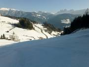 Parte centrale della pista rossa