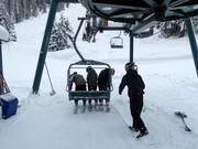 Assistenza per la salita sulla seggiovia