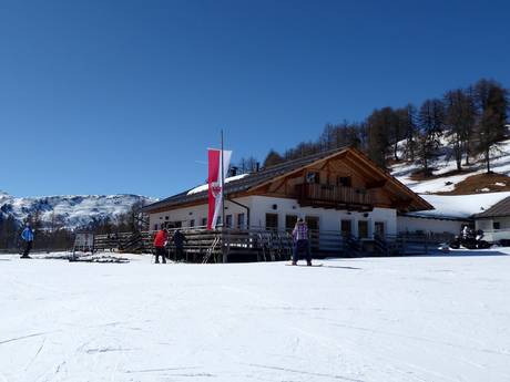 Baite, Ristoranti in quota  Alpi della Val Müstair  – Ristoranti in quota, baite Monte di Watles - Malles Venosta (Mals)