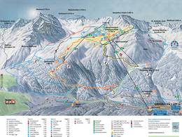 Mappa delle piste Gargellen