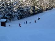 Area di esercitazione presso la stazione a valle